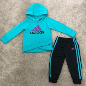 Adidas Hoodie and Pant Set
